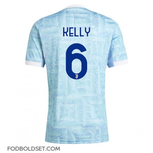 Juventus Lloyd Kelly #6 Udebanetrøje 2025-26 Kortærmet